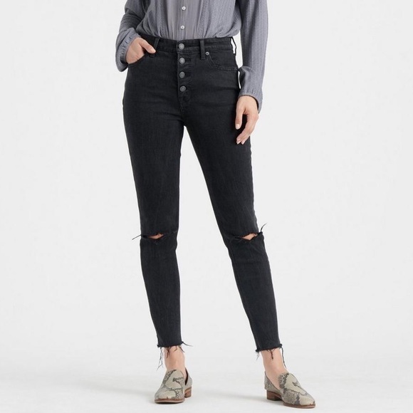 Lucky Brand Denim - NWT Lucky Brand High Rise Bridgette Skinny Ankle Jeans Distressed